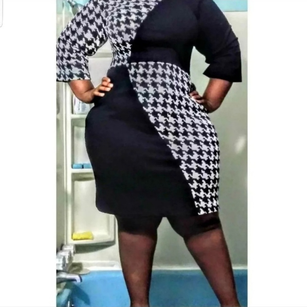 Black and White Dress
